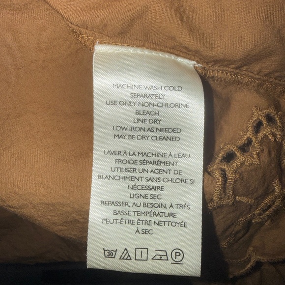 Free People "Maisie" Cutwork Blouse NWOT - Picture 7 of 7